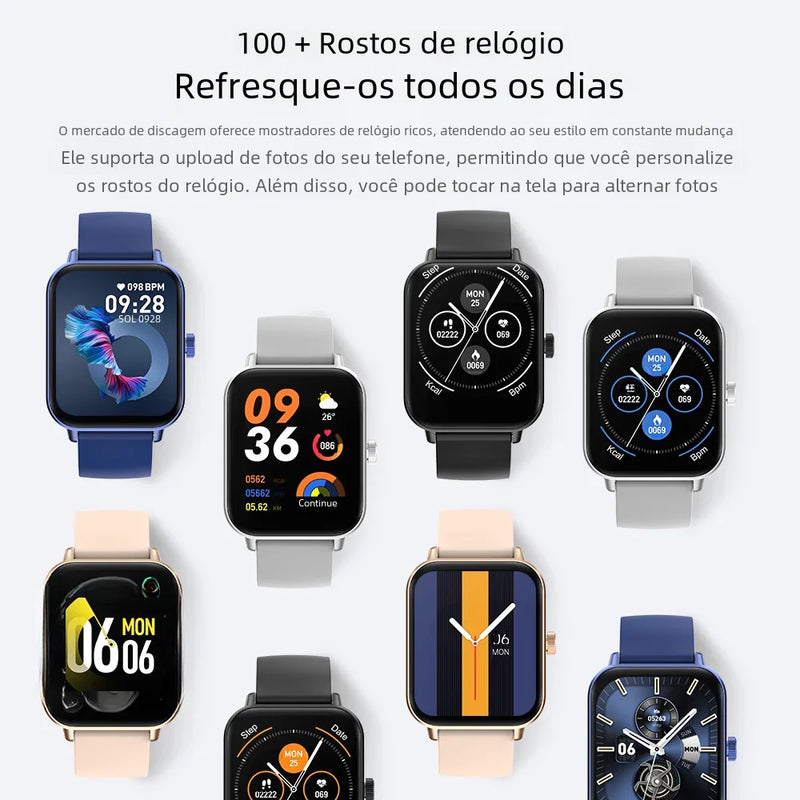 Outdoor Smartwatch 2024 – Fitness Tracking & Hands-Free Bluetooth Calling