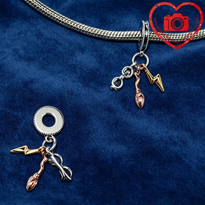 2026 Hot Sale Original Harry Series Charms Magic Hat Owl Beads Fit 925 Silver Bracelets Accessories DIY Fine Women Jewelry Gifts