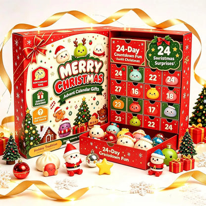 24 Days of Squishmas – Dumpling Squishy Advent Calendar 2026