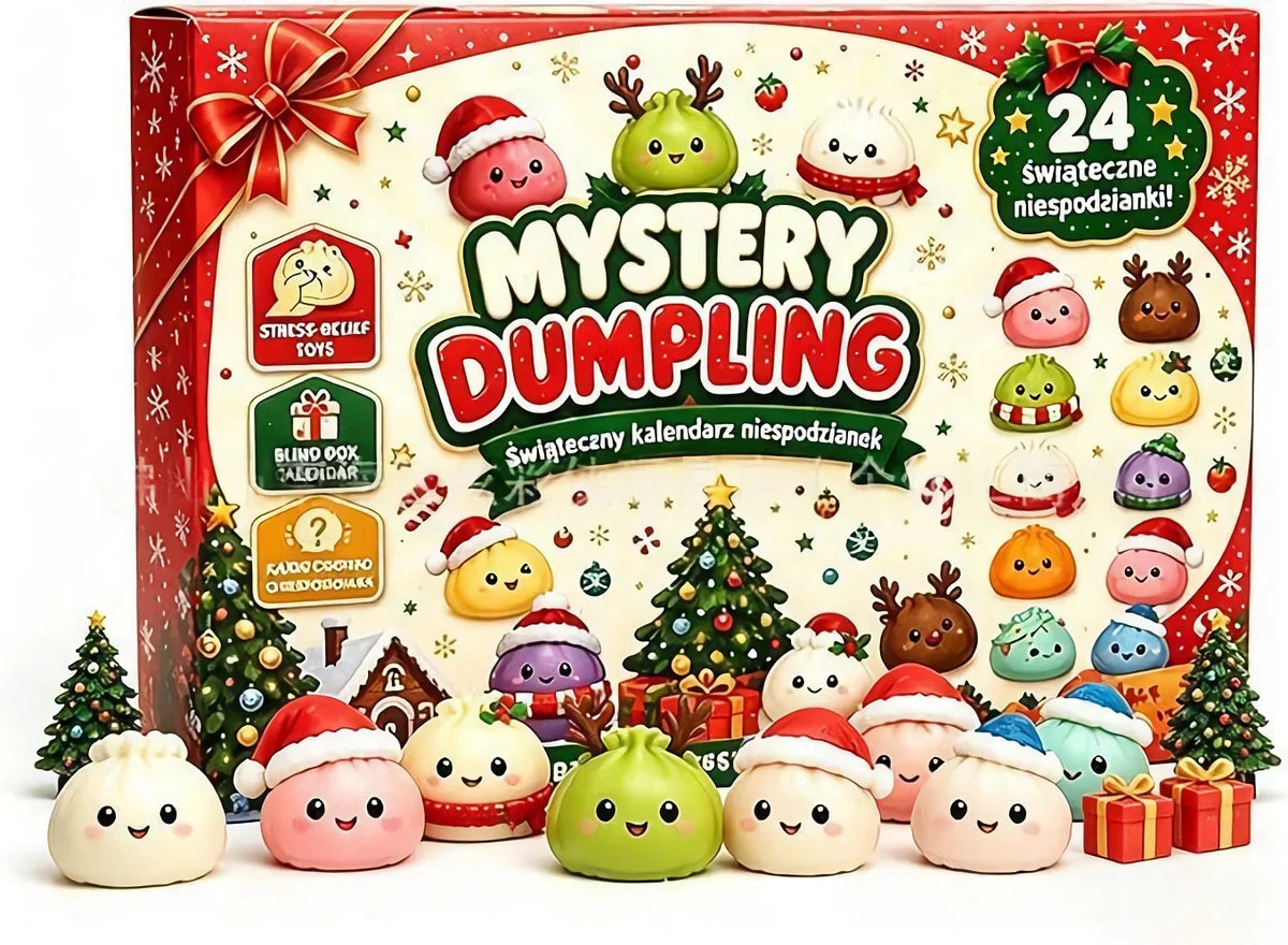 24 Days of Squishmas – Dumpling Squishy Advent Calendar 2026