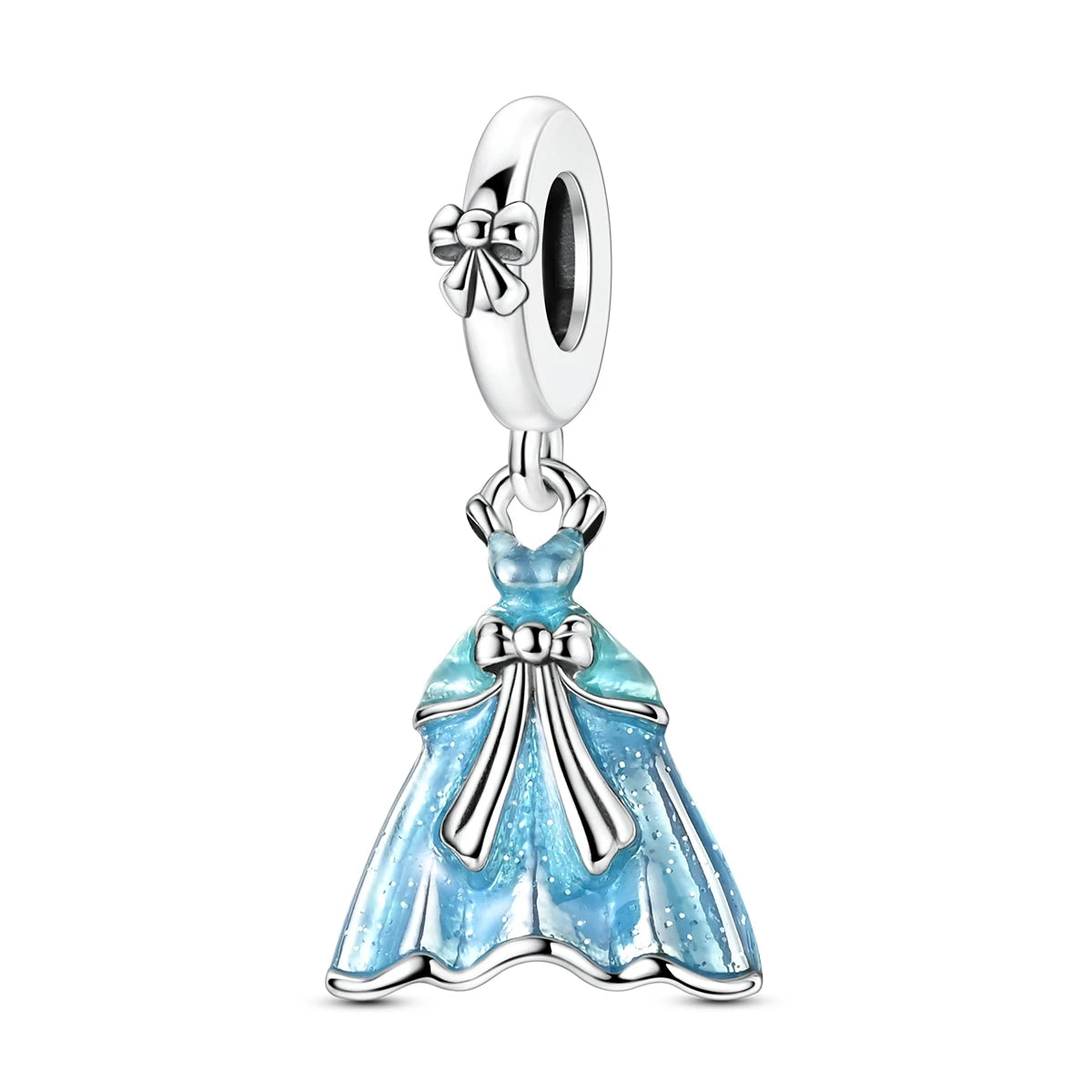 Silver 925 Charms Beads Princess Skirt Pumpkin Carriage Fairy Tale Fit Bracelet Pendant DIY For Woman Jewelry