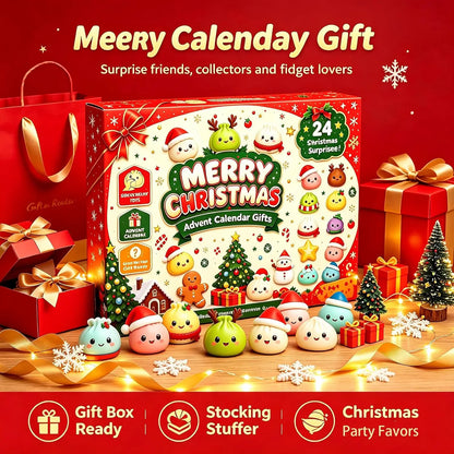 24 Days of Squishmas – Dumpling Squishy Advent Calendar 2026