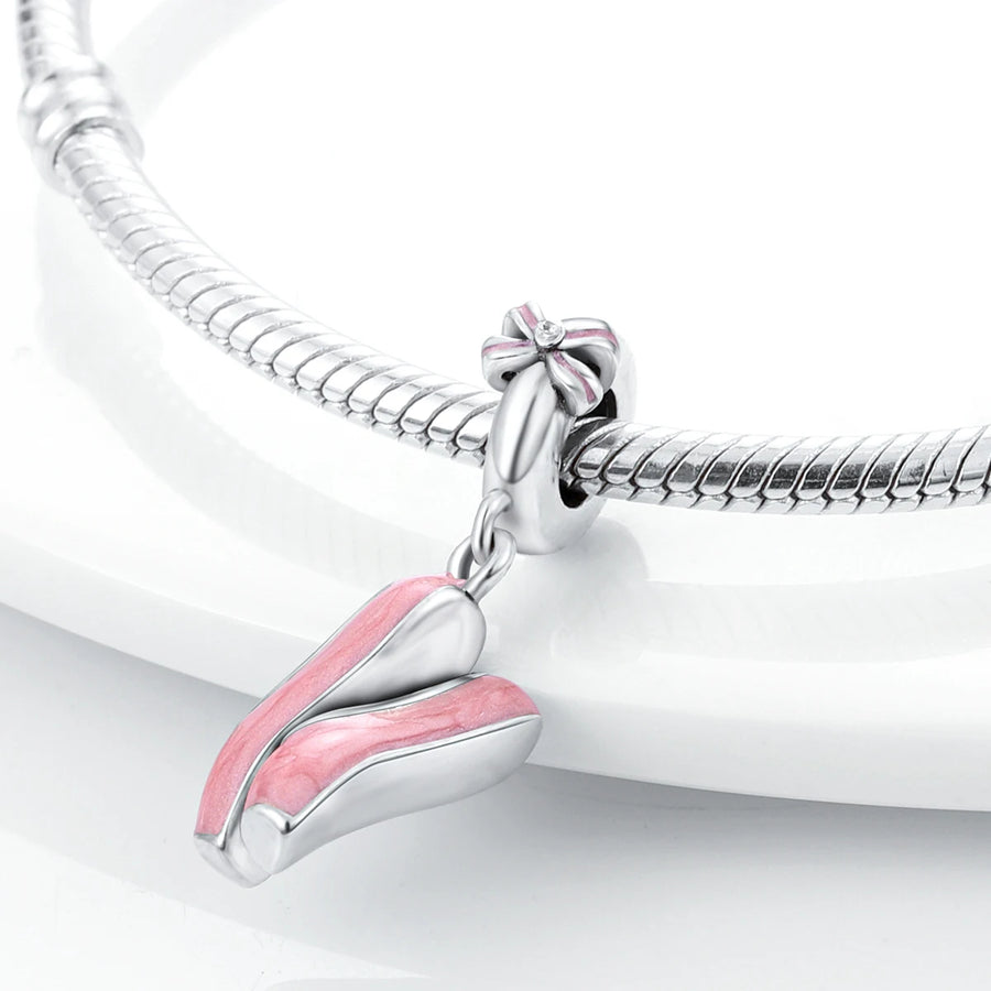 Silver 925 Charms Beads Princess Skirt Pumpkin Carriage Fairy Tale Fit Bracelet Pendant DIY For Woman Jewelry
