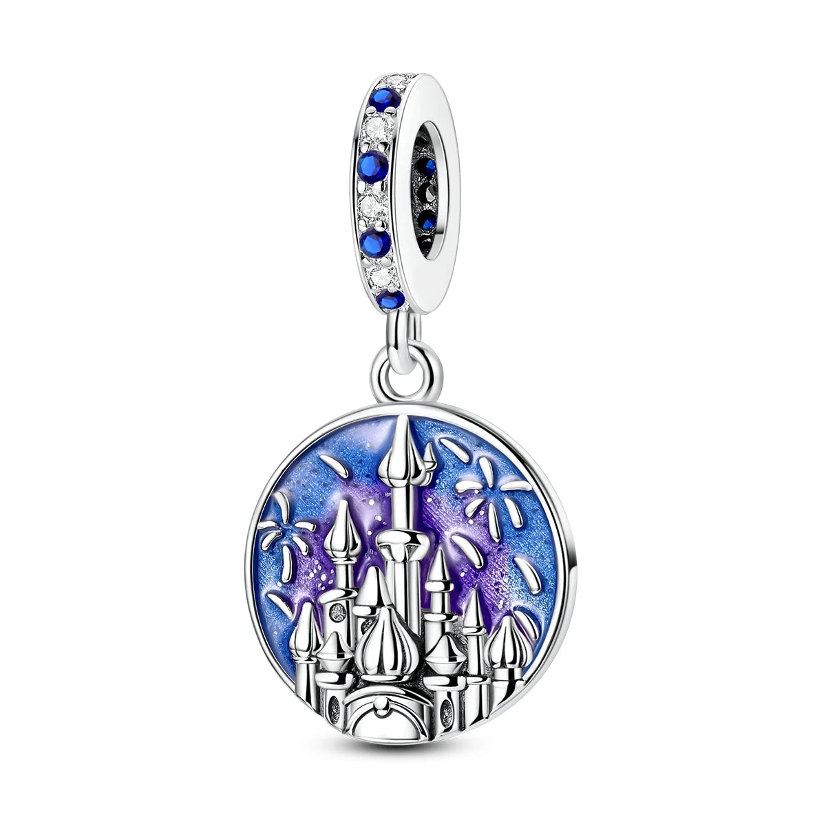 Silver 925 Charms Beads Princess Skirt Pumpkin Carriage Fairy Tale Fit Bracelet Pendant DIY For Woman Jewelry