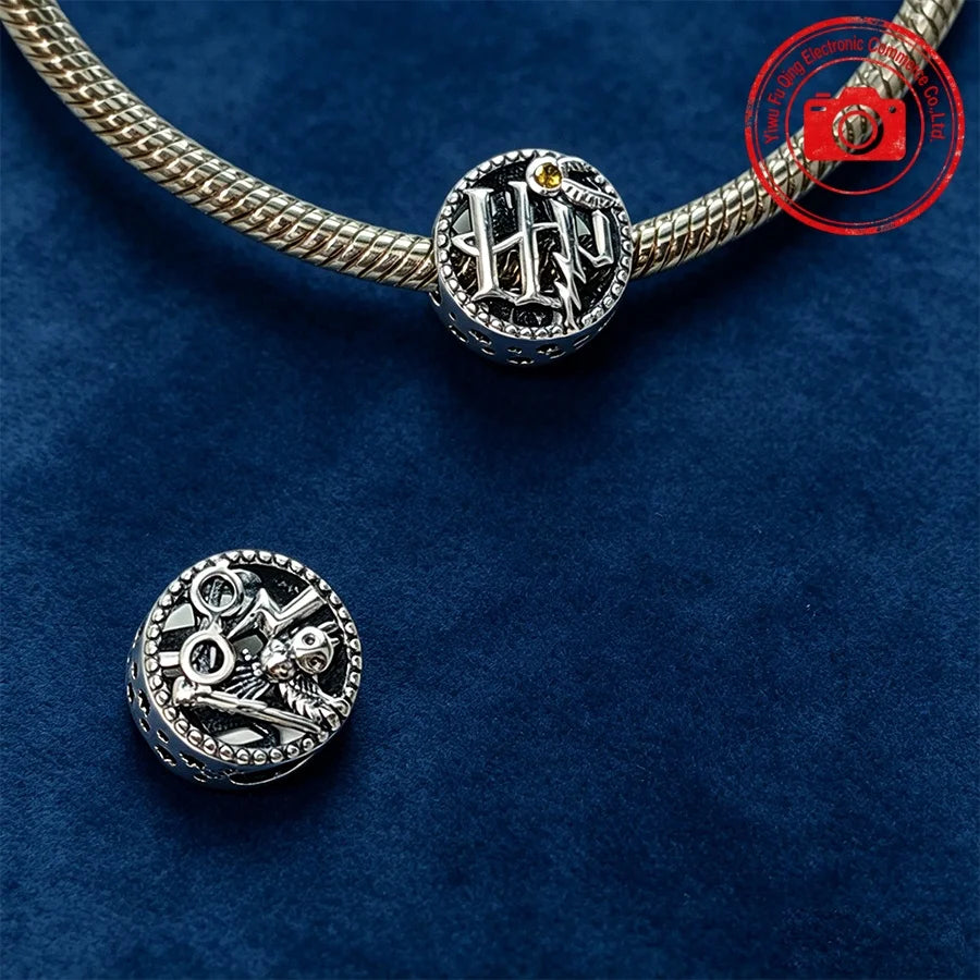 2026 Hot Sale Original Harry Series Charms Magic Hat Owl Beads Fit 925 Silver Bracelets Accessories DIY Fine Women Jewelry Gifts