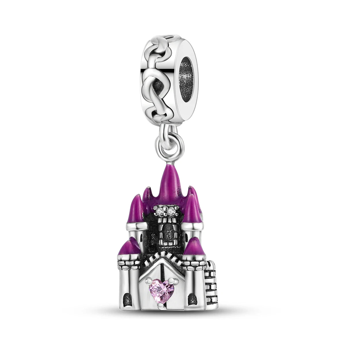 Silver 925 Charms Beads Princess Skirt Pumpkin Carriage Fairy Tale Fit Bracelet Pendant DIY For Woman Jewelry